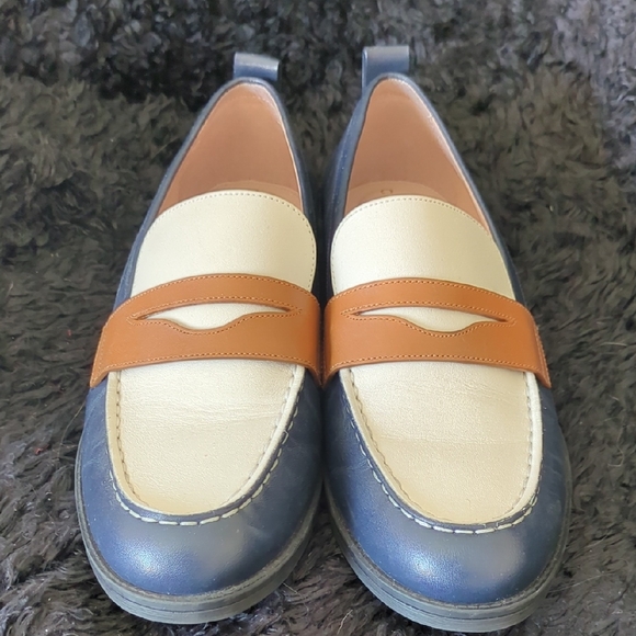 Cole Haan Men's Loafers - Cream and Brown - Picture 3 of 8